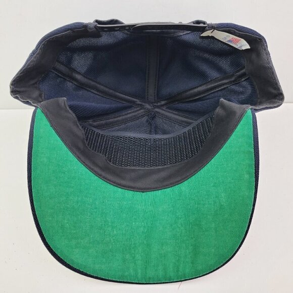 USS George Washington CVN 73 Vintage Snapback Hat USA Navy Gold Leaf CAP-10 - Picture 3 of 10